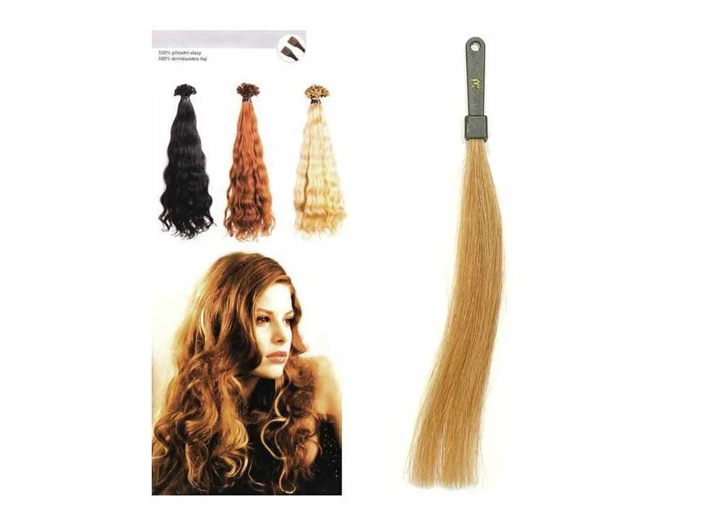SO.CAP. Vlnité vlasy Přírodní odstín 8003MC 35-40cm - extra blond 26 Cenově Výhodný