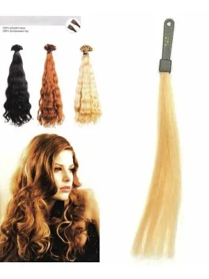 Výprodej SO.CAP. Vlnité vlasy Přírodní ods. 8003MC 35-40cm - zlatá extra světlá blond 140