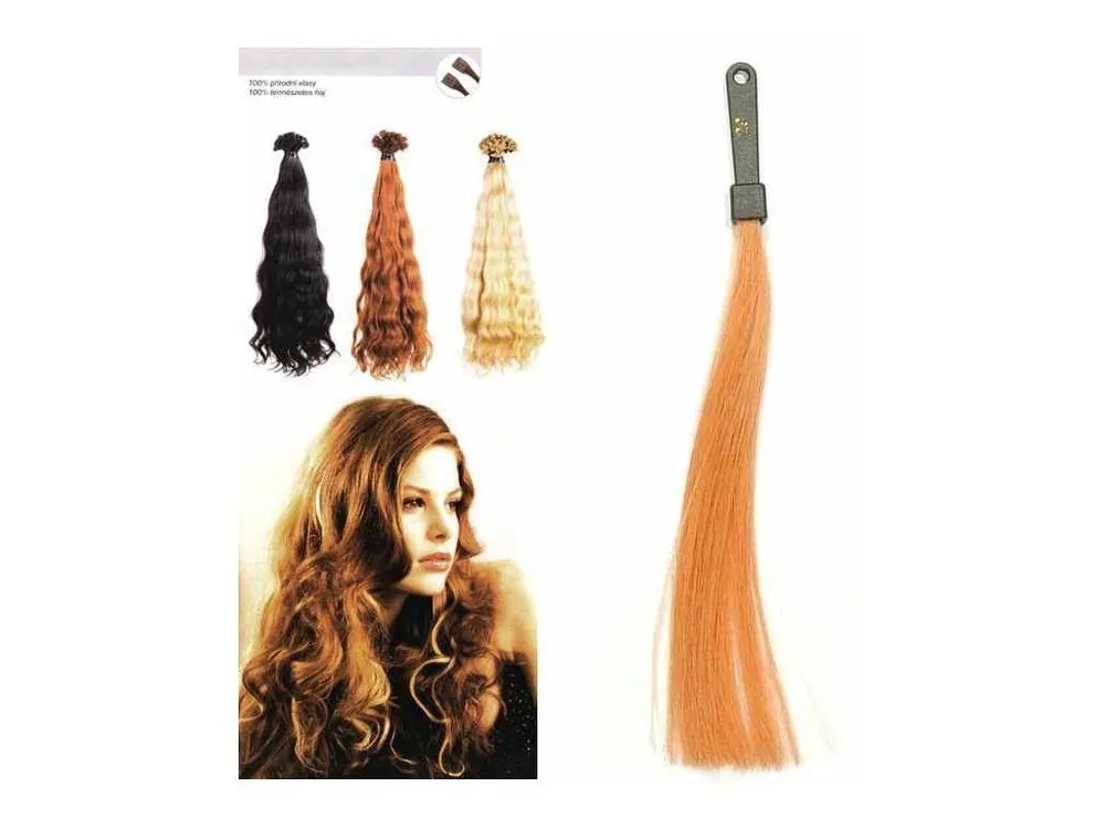 SO.CAP. Vlnité vlasy Přírodní ods. 8003MC 35-40cm - světlá měděná blond 29 Oblíbený