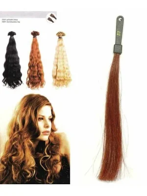 Dokud Zásoby Vydrží SO.CAP. Vlnité vlasy Přírodní ods. 8003MC 35-40cm - tmavě mahagonová 33