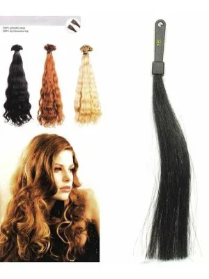 Prodlužování vlasů SO.CAP. Hair Extension - Přírodní odstín 8002M 50-55cm - černá 1B Oblíbený
