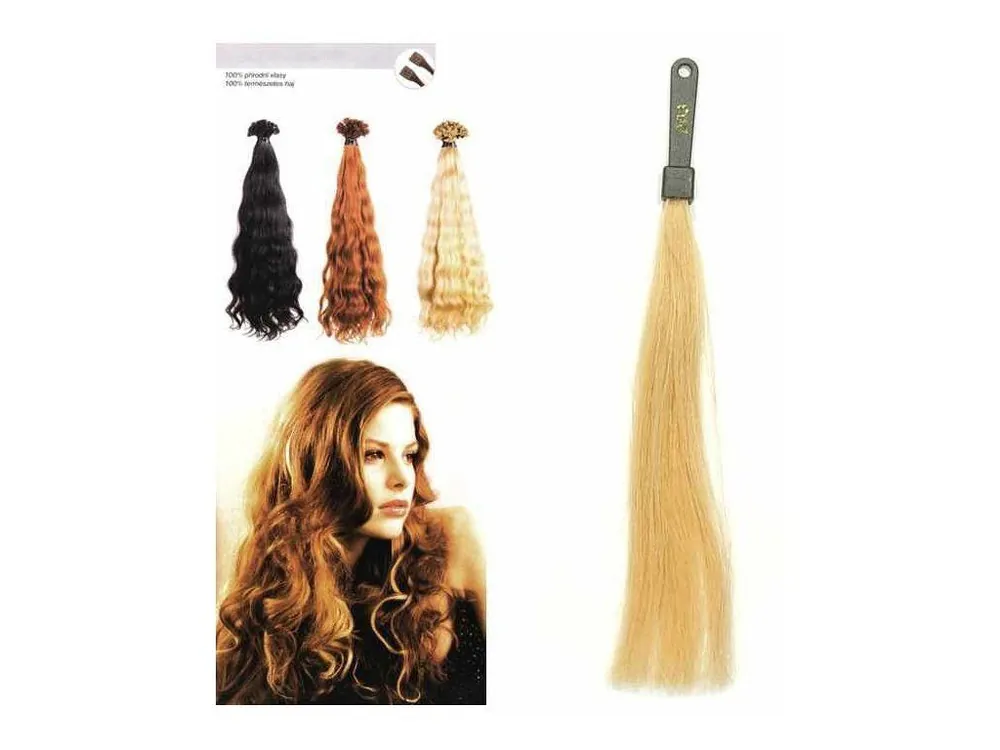 SO.CAP. Vlnité vlasy Přírodní odstín 8002M 50-55cm - blond DB3 Originální