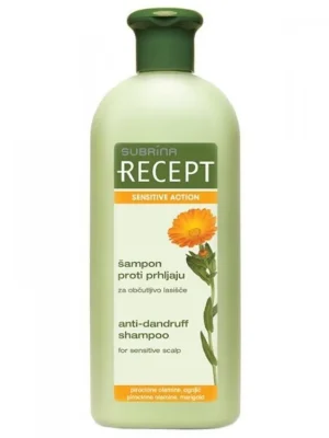 Značkový SUBRINA Recept Sensitive - Šampon proti lupům na citlivou pokožku hlavy 400ml