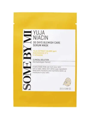 Some By Mi Yuja Niacin 30 Days Blemish Care Serum Mask 25 g  . Výprodej