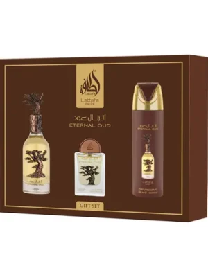 Lattafa Pride Eternal Oud EDP 100 ml + EDP 20 ml + DEO ve spreji 200 ml UNISEX  . Cenová Bomba