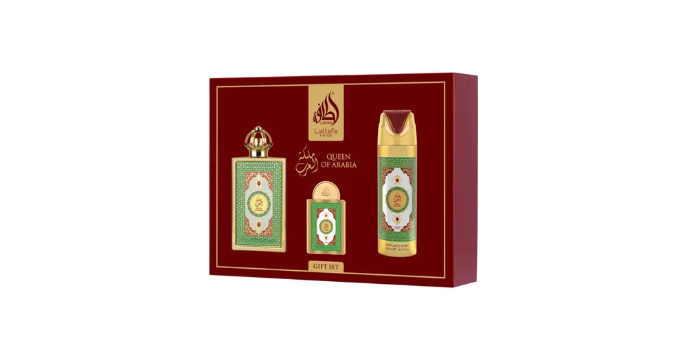 Sezónní Sleva Lattafa Pride Queen Of Arabia EDP 100 ml + EDP 20 ml + DEO ve spreji 200 ml W .