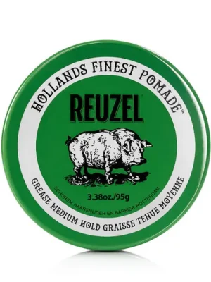 REUZEL Styling Green Pomade Grease Medium Hold 95 g . Ihned K Objednání