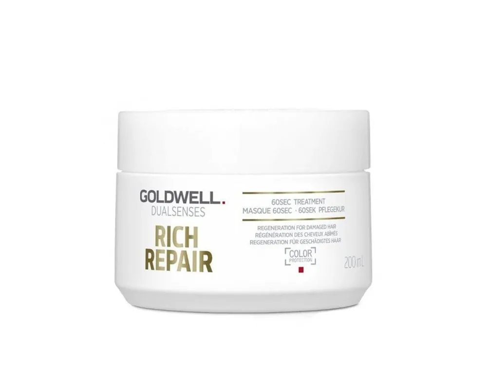 Jen Po Omezenou Doba GOLDWELL Dualsenses Rich Repair 60sec Treatment pro lámavé vlasy 200ml