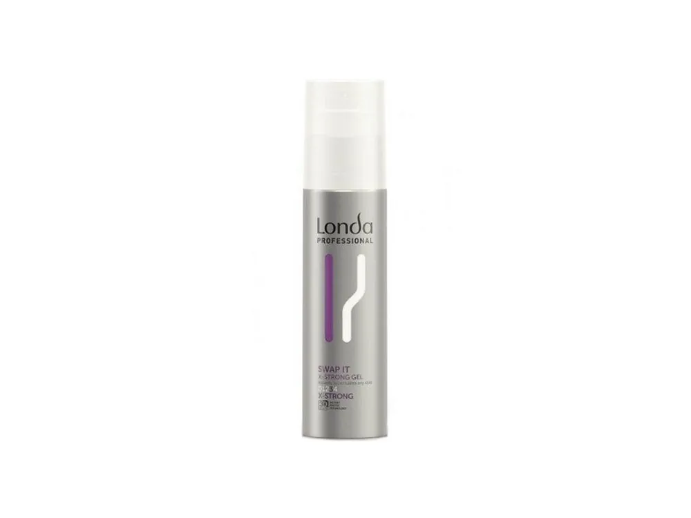 Hit Sezóny LONDA Professional Swap It X-Strong Gel 100ml - stylingový gel pro kreativní tvarování