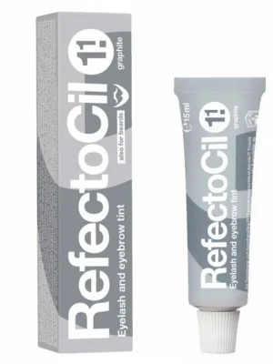 REFECTOCIL č.1,1 GRAPHITE - Profesionální barva na řasy, obočí a vousy 15ml - Grafitová Přímo Od Výrobce