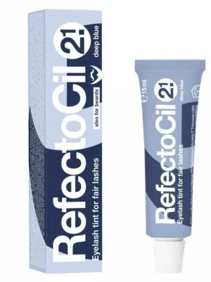 REFECTOCIL č.2,1 DEEP BLUE - Profesionální barva na řasy, obočí a vousy 15ml - Modrá Ihned K Objednání