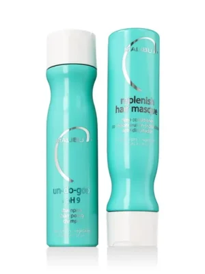 Zlevněný Malibu C Wefts & Extensions Wellness Collection Shampoo 266 ml + Conditioner 266 ml + sáček 4 x 5 g .