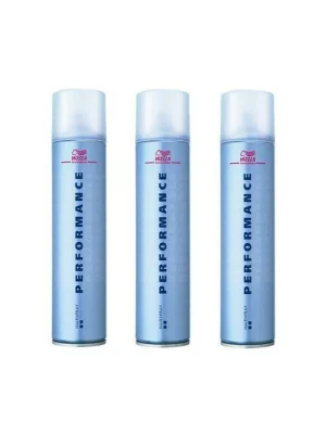 WELLA Performance - Lak na vlasy - extra silný R500ml - SET 3ks Doprava Zdarma
