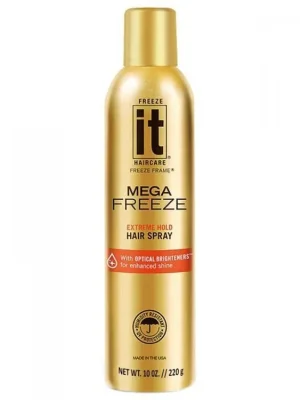 FREEZE IT Mega Freeze Hair Spray 283g - lak tzv. Zmrazovač 24hodin Akční Nabídka