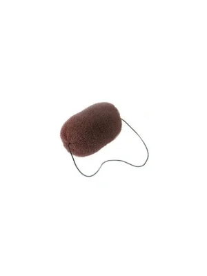 DUKO Pomůcky Kadeřnická vycpávka na drdoly s gumičkou 115x65mm - tmavá Výhodná Nabídka
