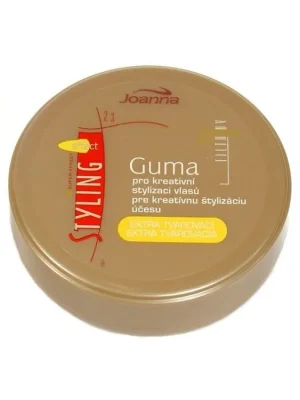 Oblíbený JOANNA Styling Guma pro stylizaci vlasů - extra tvarovací 100g
