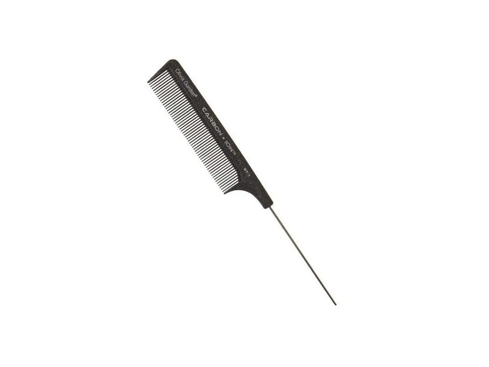 OLIVIA GARDEN Pro ST-1 karbonový ionic tupírovací hřeben na vlasy - 206mm Časově Omezené
