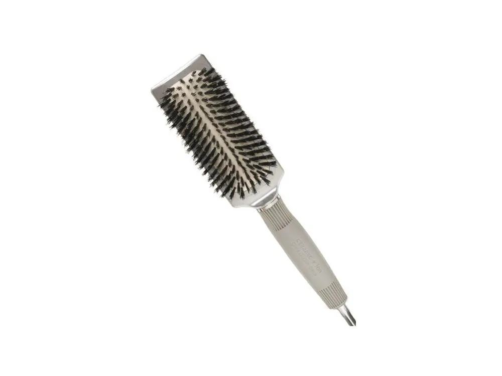 OLIVIA GARDEN Pro Ceramic Ion profesionální plochý kartáč se štětinami z divočáka XL Board S Bezpečná Platba