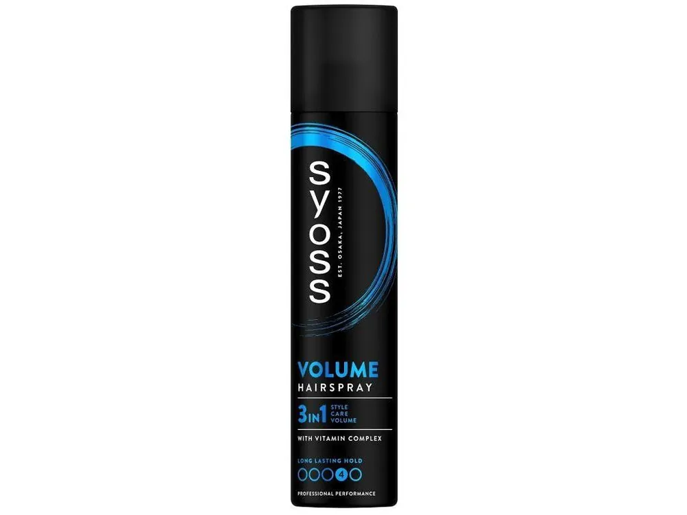 SYOSS Professional VOLUME Hairspray lak pro maximální objem vlasů 300ml Expresní Doručení