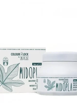 BES Colour Lock Maschera Midopla pH 3,0 - regenerační maska na vlasy pro fixaci barvy 250ml Must-Have