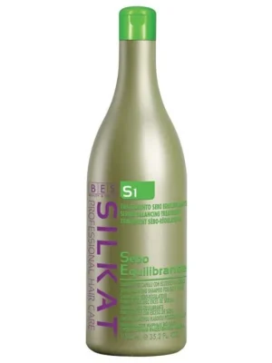 BES Silkat S1 Shampoo Seboequilibrante - šampon na mastné vlasy 1000ml Jen Po Omezenou Doba