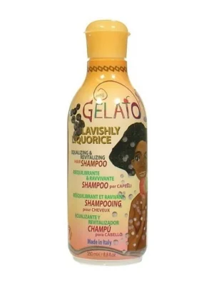 BES Gelato Lavishly Liquorice šampon proti lupům na mastné vlasy 250ml Dokud Zásoby Vydrží