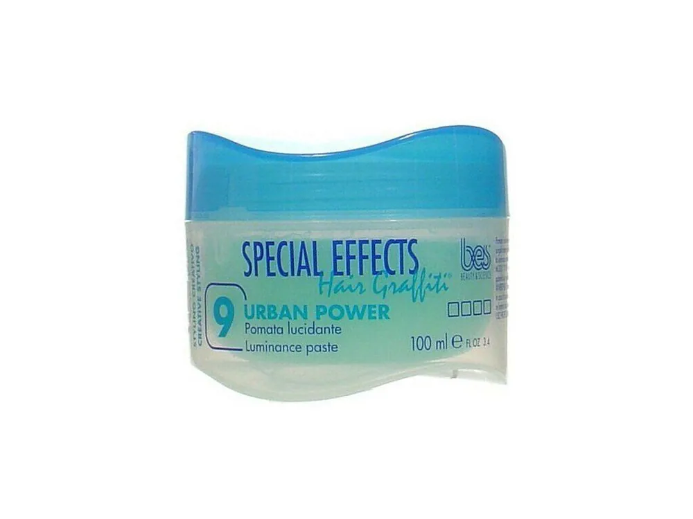 BES Special Effects Urban Power č.9 - Pomáda na dodání lesku 100ml Výprodej
