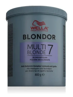 Wella Blondor Multi Blonde 7 Powder Lightener 800 g Výprodej