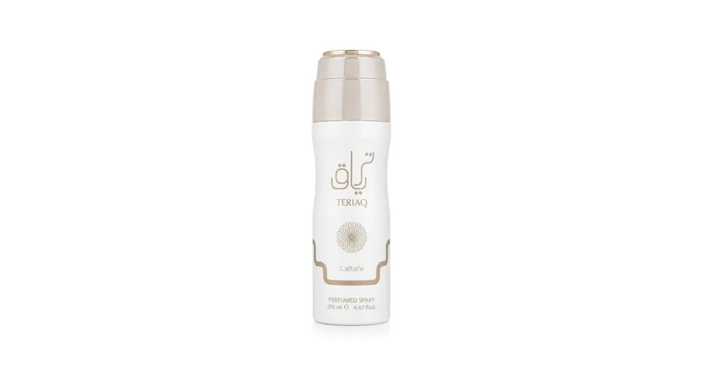 Rychlé Dodání Lattafa Teriaq tělový sprej 200 ml UNISEX .