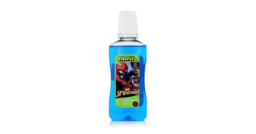 Marvel Firefly Spiderman Anti-Cavity Fluoride Mouthwash 300 ml Aktuální
