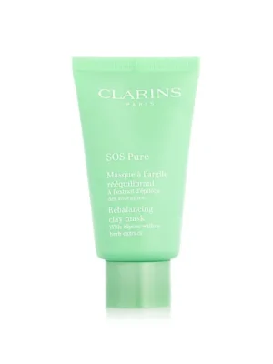 Clarins SOS Pure Rebalancing Clay Mask 75 ml Omezená Nabídka