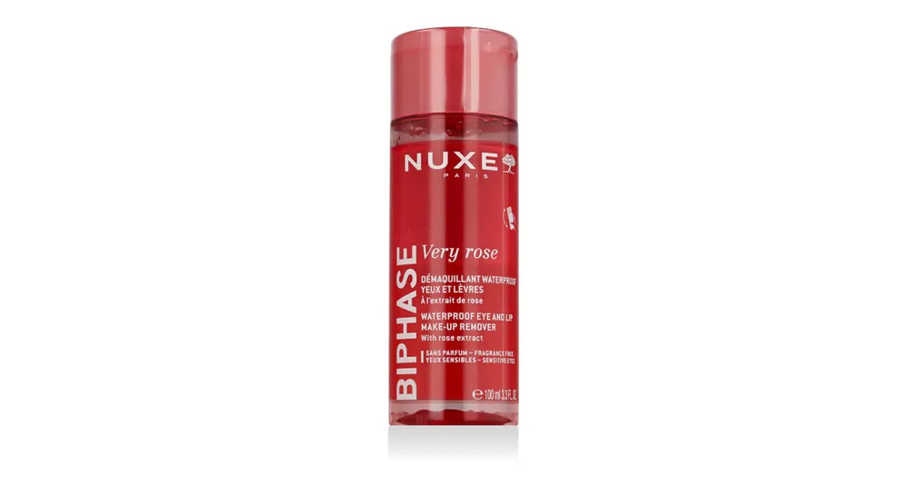 Pouze Dnes Nuxe Very Rose Biphase Waterproof Eye And Lip Make-Up Remover 100 ml .