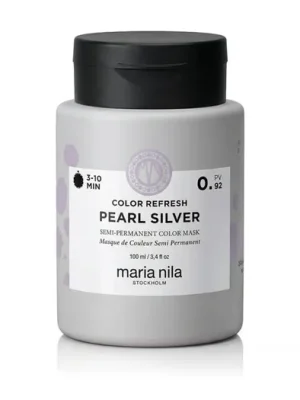 Super Cena Maria Nila Colour Refresh Semi-permanent maska na vlasy s barevnými pigmenty Pearl Silver 100 ml  .