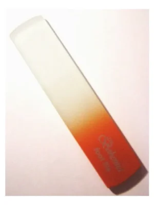 BOHEMIA CRYSTAL Škrabka na paty - dvojí hrubost -160mm - oranžová Hit Sezóny