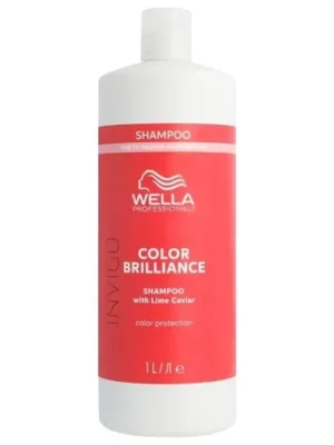 WELLA Invigo Brilliance Color Shampoo Fine Normal 1000ml - šampon pro barvené vlasy Autentický