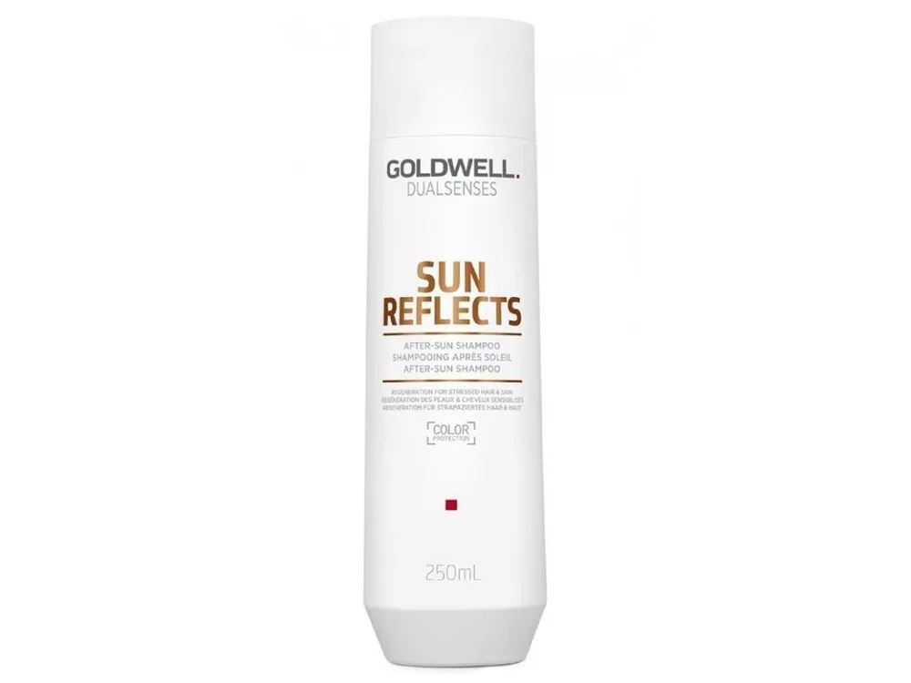 Jen Po Omezenou Doba GOLDWELL Dualsenses Sun Reflects After Sun Shampoo regenerační šampon na vlasy a tělo 250ml