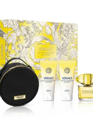 Odeslání Ihned Versace Yellow Diamond EDT 90 ml + SG 100 ml + BL 100 ml + kosmetická taška W