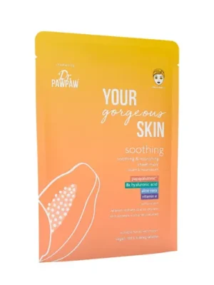 Dr. PAWPAW Your Gorgeous Skin Soothing Sheet Mask 25 ml Nejlepší Volba