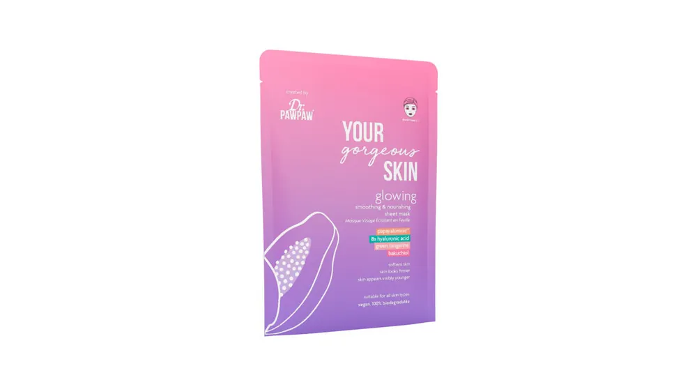 Dr. PAWPAW Your Gorgeous Skin Glowing Sheet Mask 25 ml Speciální Cena