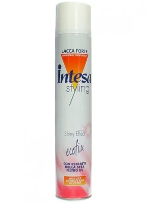 INTESA Shiny Effect Lak na vlasy s leskem - silně tužící 500ml Akční Nabídka