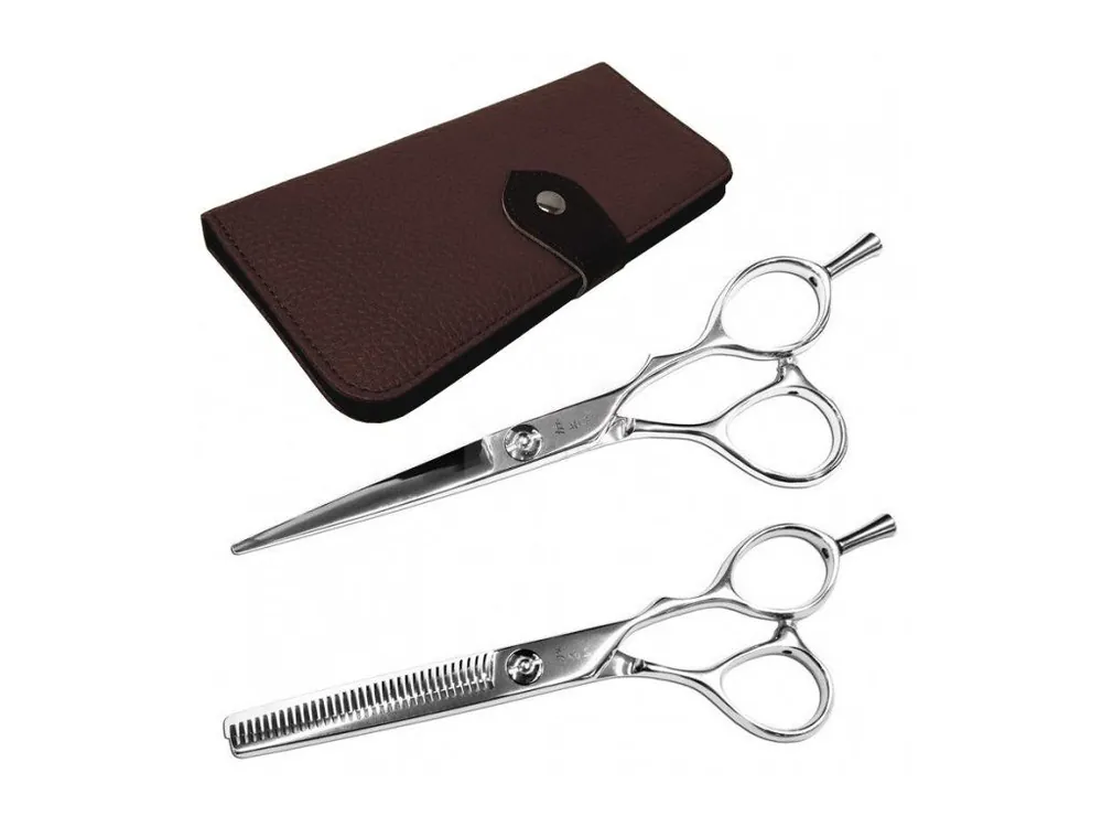 Zlevněný KANSAI Japan SCISSORS RIGHT Set kadeřnických nůžek na vlasy pro praváky