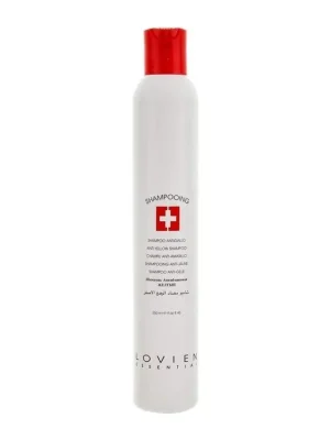 L´OVIEN ESSENTIAL Shampooing Antigiallo 250ml - stříbrný šampon pro melírované a bíle blond vlasy Finální Výprodej