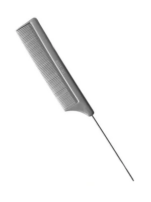 Expresní Doručení DUKO Hřebeny NANO IONIC Tupírovací hřeben profesionální s kovovým hrotem - 205mm