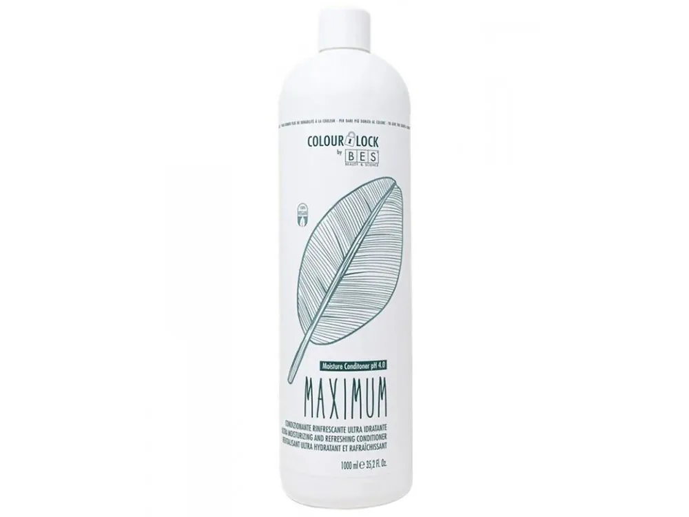 BES Colour Lock Maximum Moisture Conditioner 1000ml ph 4,0 - kondicionér po barvení vlasů Rychlé Dodání