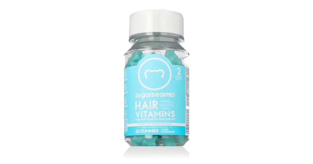 SugarbearPRO Hair Vitamins 62 ks . Oblíbený