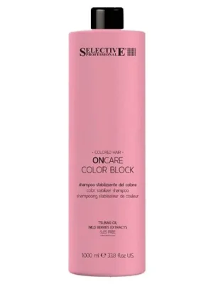 Vysoce Kvalitní SELECTIVE ONcare Color Block Shampoo - šampón pro stabilizaci barvy vlasů 1000ml