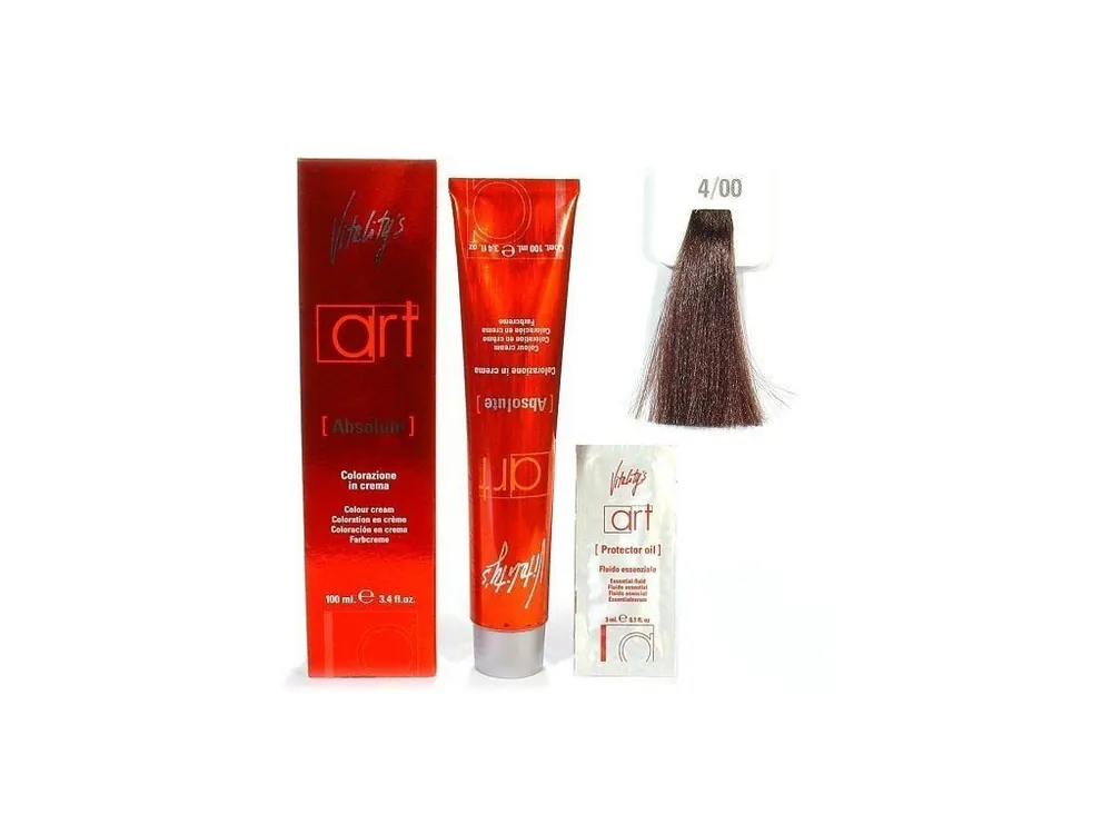 Koupit Online VITALITYS Art Absolute Deep Chesnut 4-00 - Barva na vlasy s leskem 100ml