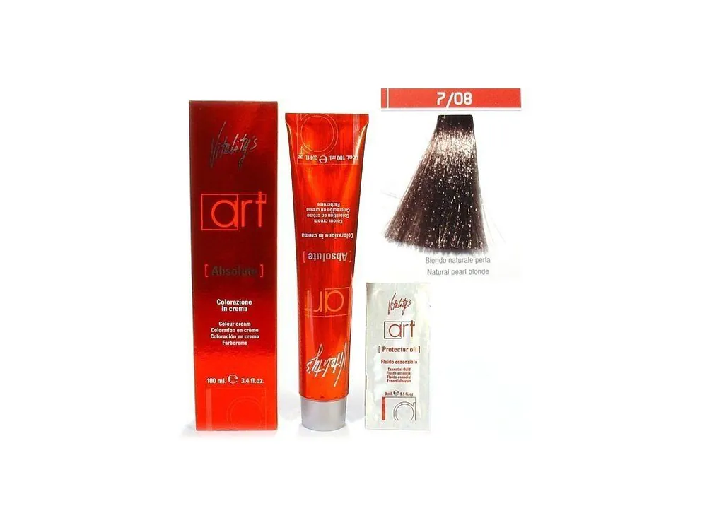 VITALITYS Art Absolute Natural Pearl Blonde 7-08 - Barva na vlasy s leskem 100ml Cenově Výhodný