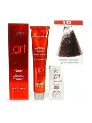 Speciální Cena VITALITYS Art Absolute Light Natural Pearl Blonde 8-08 - Barva na vlasy s leskem 100ml