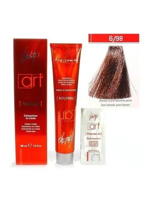 Vysoce Kvalitní VITALITYS Art Absolute Dark Blonde Pearl Brown 6-98 - Barva na vlasy s leskem 100ml